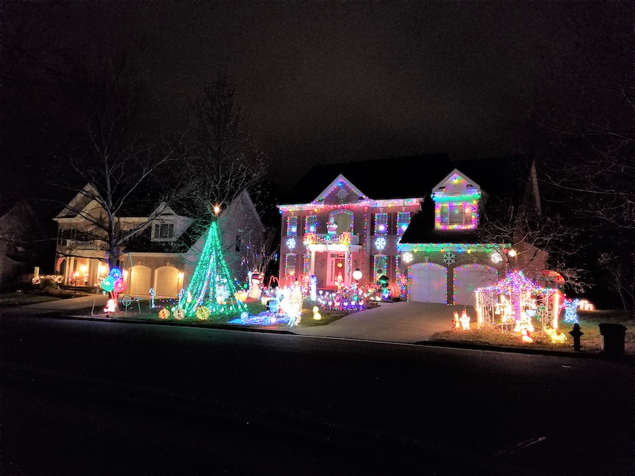 Holiday Lights in Loudoun County