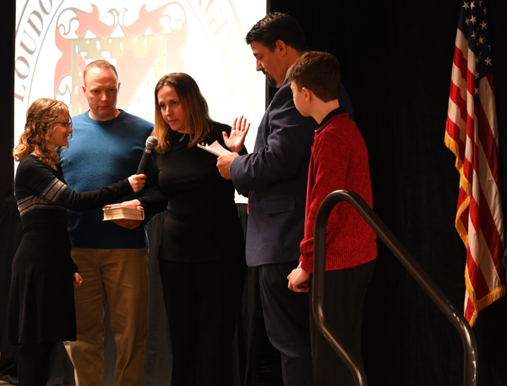 Loudoun County swearing-in ceremony 2024