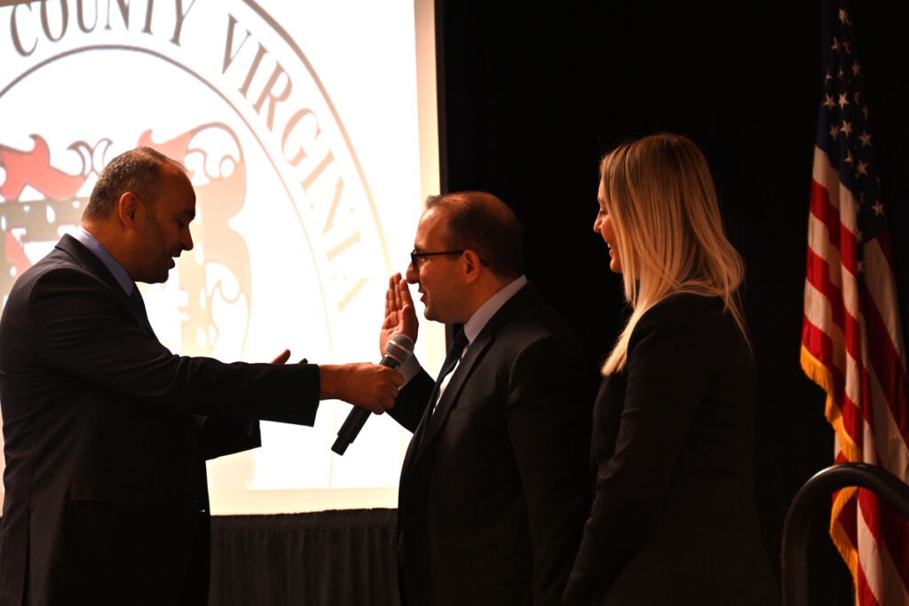 Loudoun County swearing-in ceremony 2024